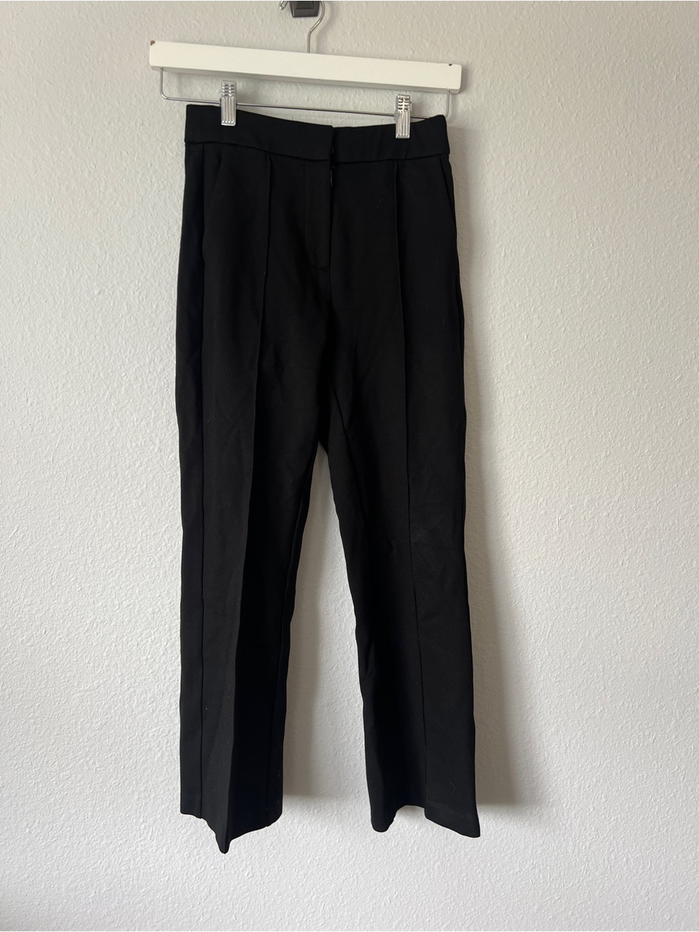 J.Crew Demi-boot Pant in Italian Ponte size 0 Black Office Pants - Picture 3 of 4